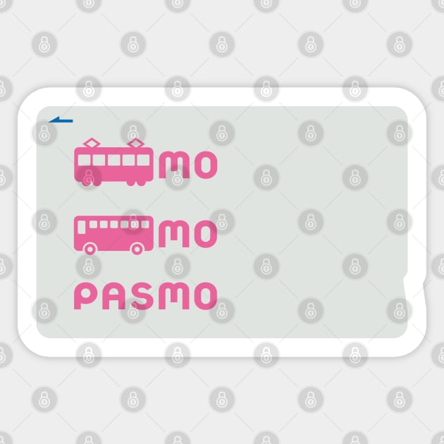 PASMO Card Sticker by Cerealbox Labs